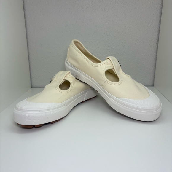 Vans Off the Wall 93 Mary Jane T Strap Style-Chunky Sole, White Size 8.5 Women's - Picture 3 of 6